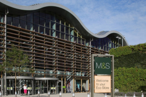 The energy saving Marks & Spencer Cheshire Oaks store in Ellesmere Port