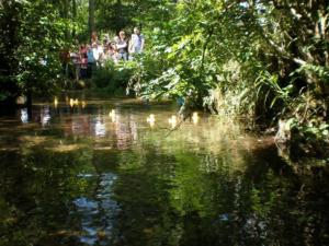 “Senior Glass Systems sponsor £5K Duck Race for Saint Catherine’s Hospice. Photo by Yorkshire Coast Radio”